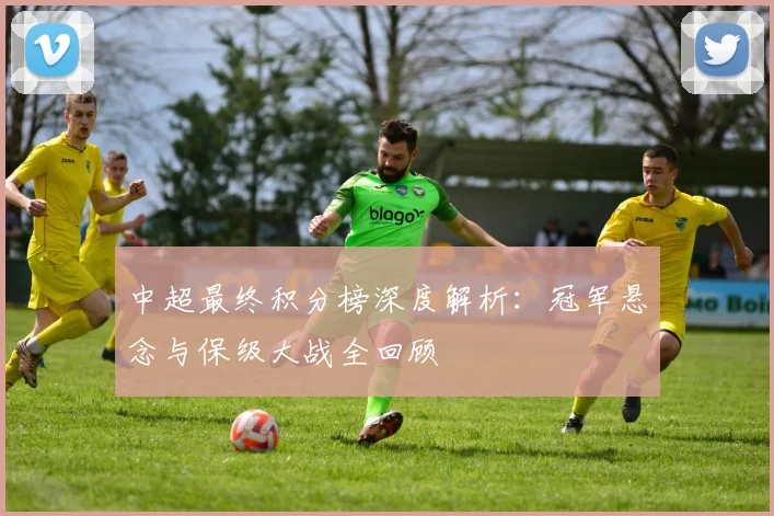 中超最终积分榜深度解析:冠军悬念与保级大战全回顾
